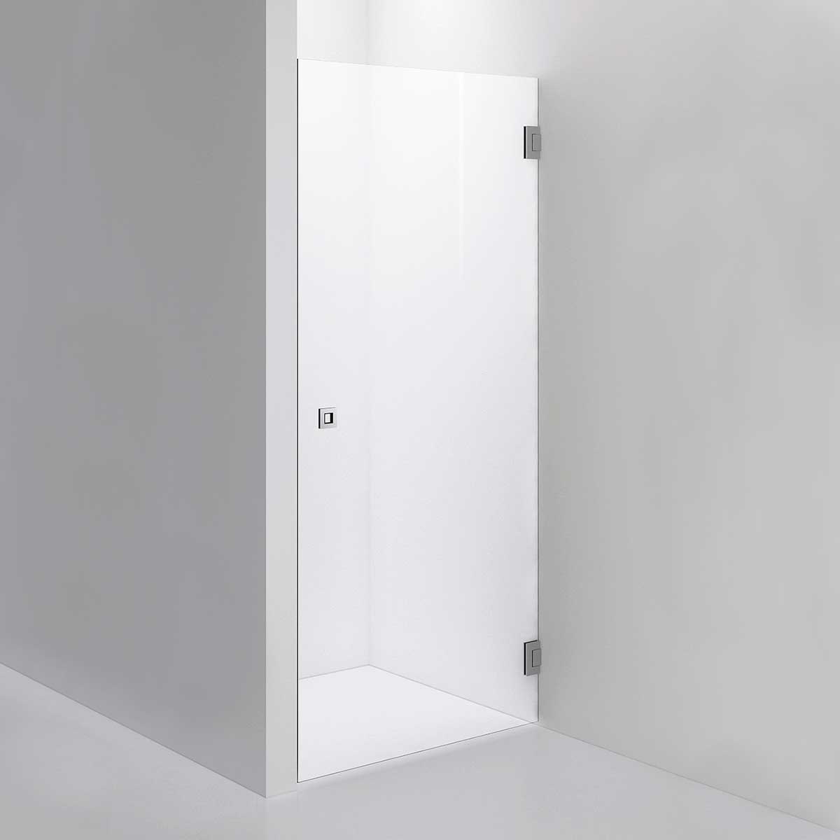 INR Dusjnisje ARC 2 Måltilpasset Krom / Måltilpasset / Opal klart glass INR Iconic Nordic Rooms Dusjnisje INR-10212500