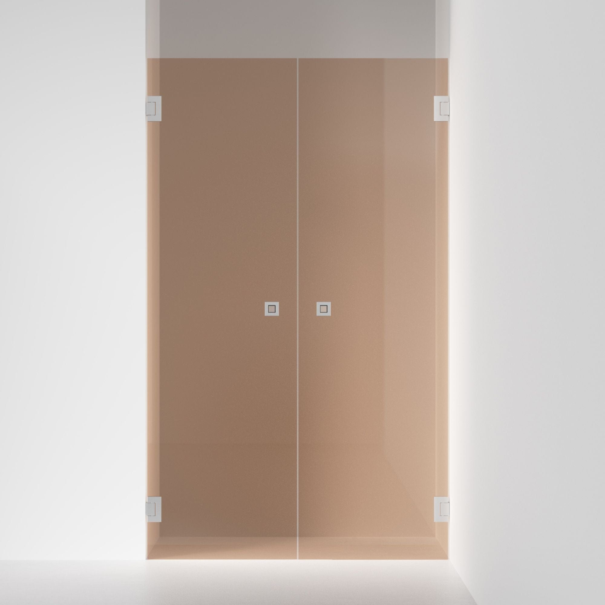 INR Dusjnisje ARC 3 Original Måltilpasset Krom / Måltilpasset / Bronse glass INR Iconic Nordic Rooms Dusjnisje INR-10342500