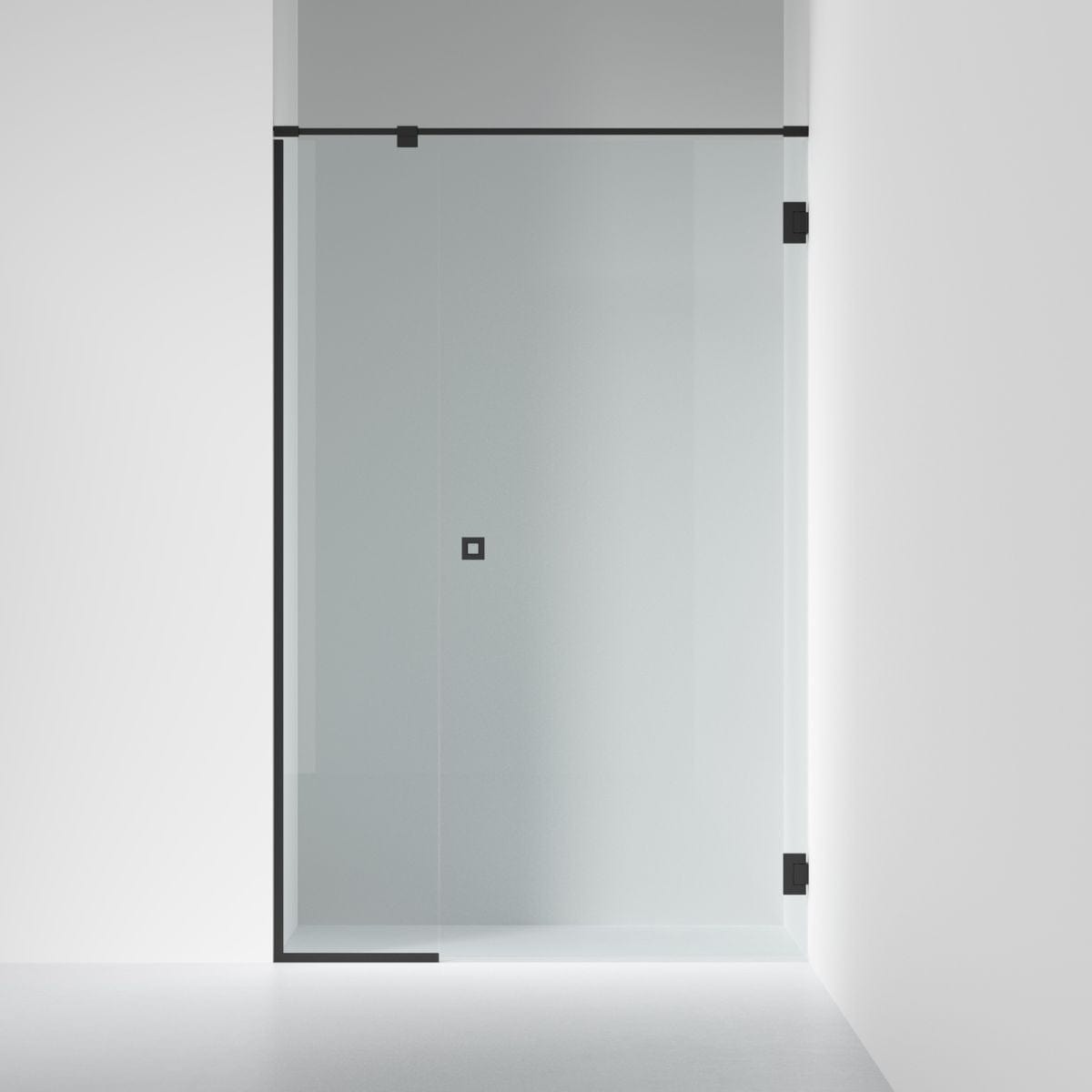 INR Dusjnisje ARC 4 Frame Måltilpasset Svart matt / Måltilpasset / Klart glass INR Iconic Nordic Rooms Dusjnisje INR-104102100