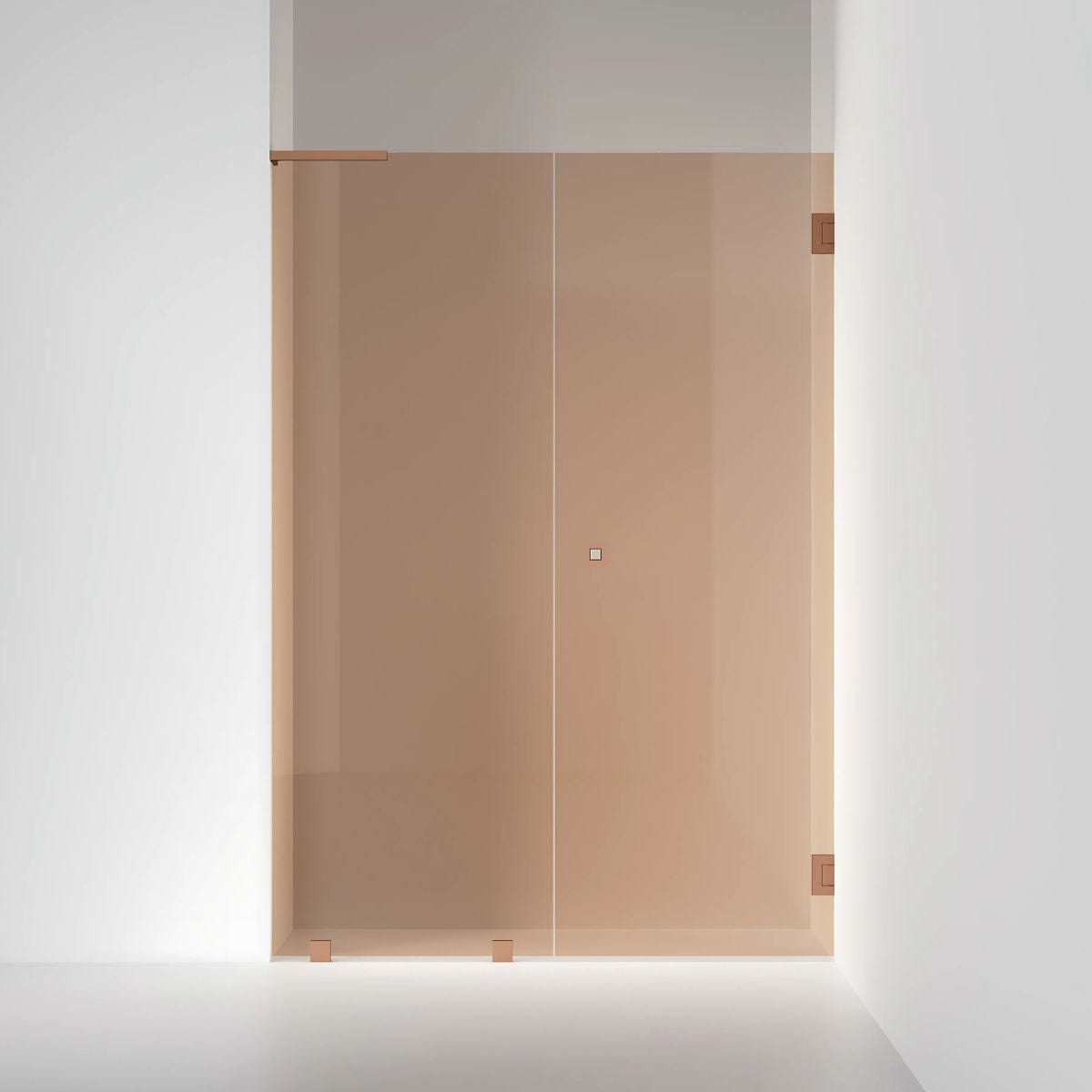 INR Dusjnisje ARC 4 Original Måltilpasset Bronse glass / Måltilpasset - høyre / Brushed bronze INR Iconic Nordic Rooms Dusjnisje INR-104342600