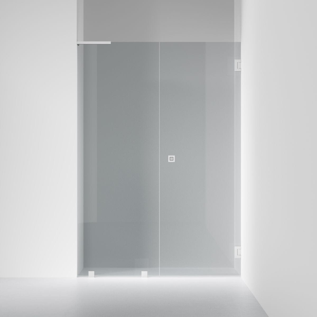 INR Dusjnisje ARC 4 Original Måltilpasset Brushed stainless / Måltilpasset høyre / Grått glass INR Iconic Nordic Rooms Dusjnisje INR-104303400