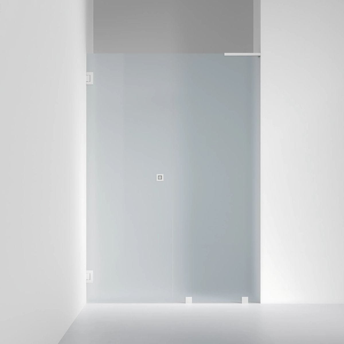 INR Dusjnisje ARC 4 Original Måltilpasset Frostet glass / Måltilpasset - venstre / Brushed stainless INR Iconic Nordic Rooms Dusjnisje INR-104210400