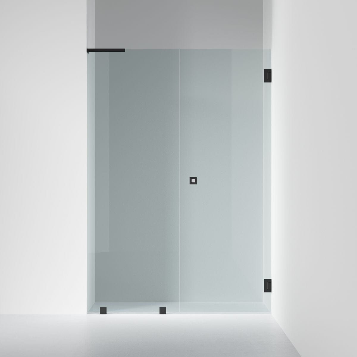 INR Dusjnisje ARC 4 Original Måltilpasset Svart matt / Måltilpasset høyre / Klart glass INR Iconic Nordic Rooms Dusjnisje INR-104302100