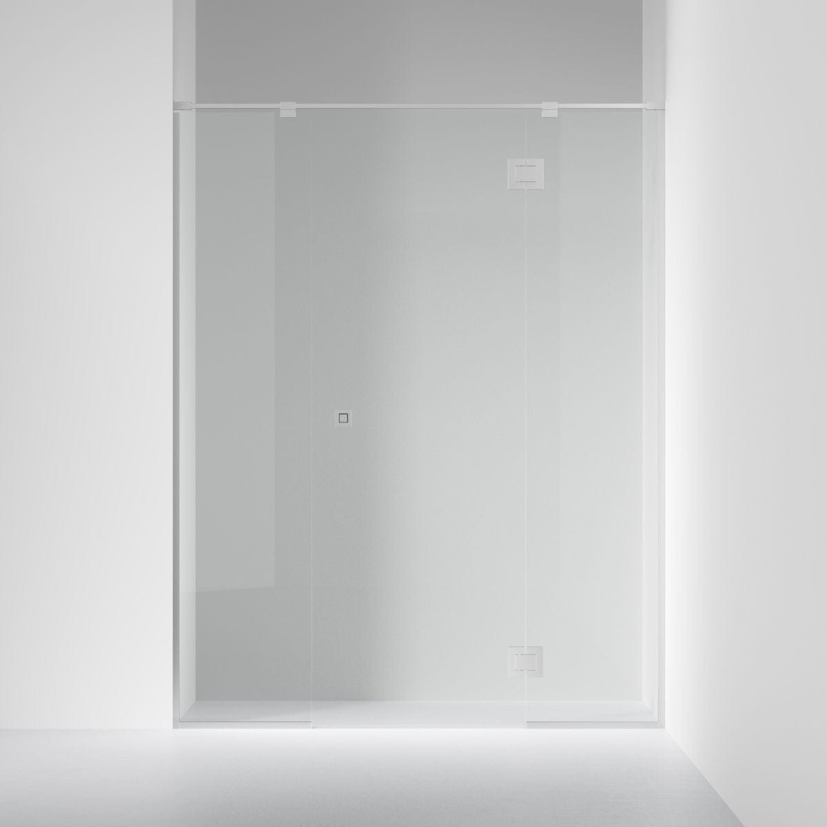 INR Dusjnisje ARC 7 Frame Måltilpasset Krom / Måltilpasset / Opal klart glass INR Iconic Nordic Rooms Dusjnisje INR-107112300