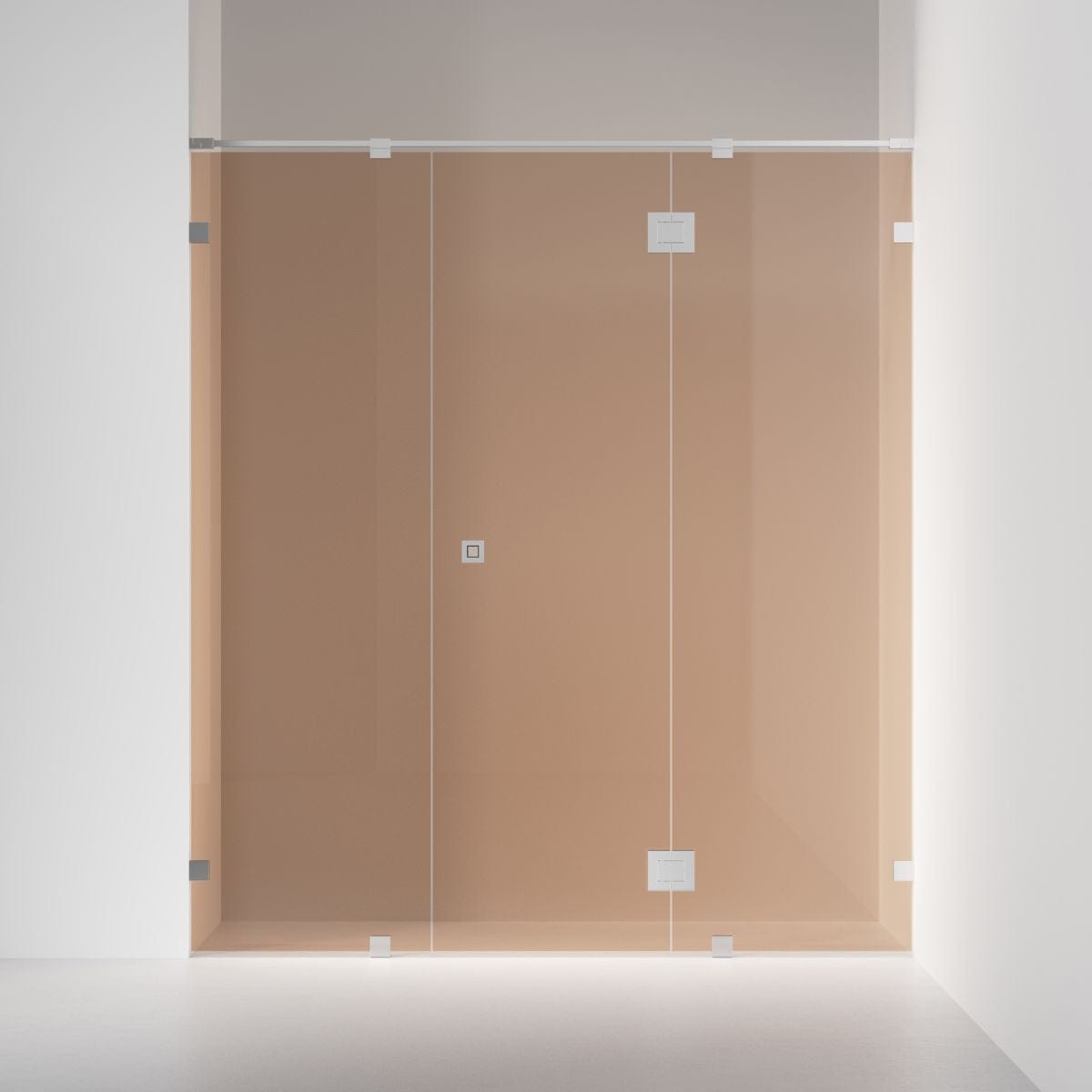 INR Dusjnisje ARC 7 Original Måltilpasset Krom / Måltilpasset / Bronse glass INR Iconic Nordic Rooms Dusjnisje INR-10742500