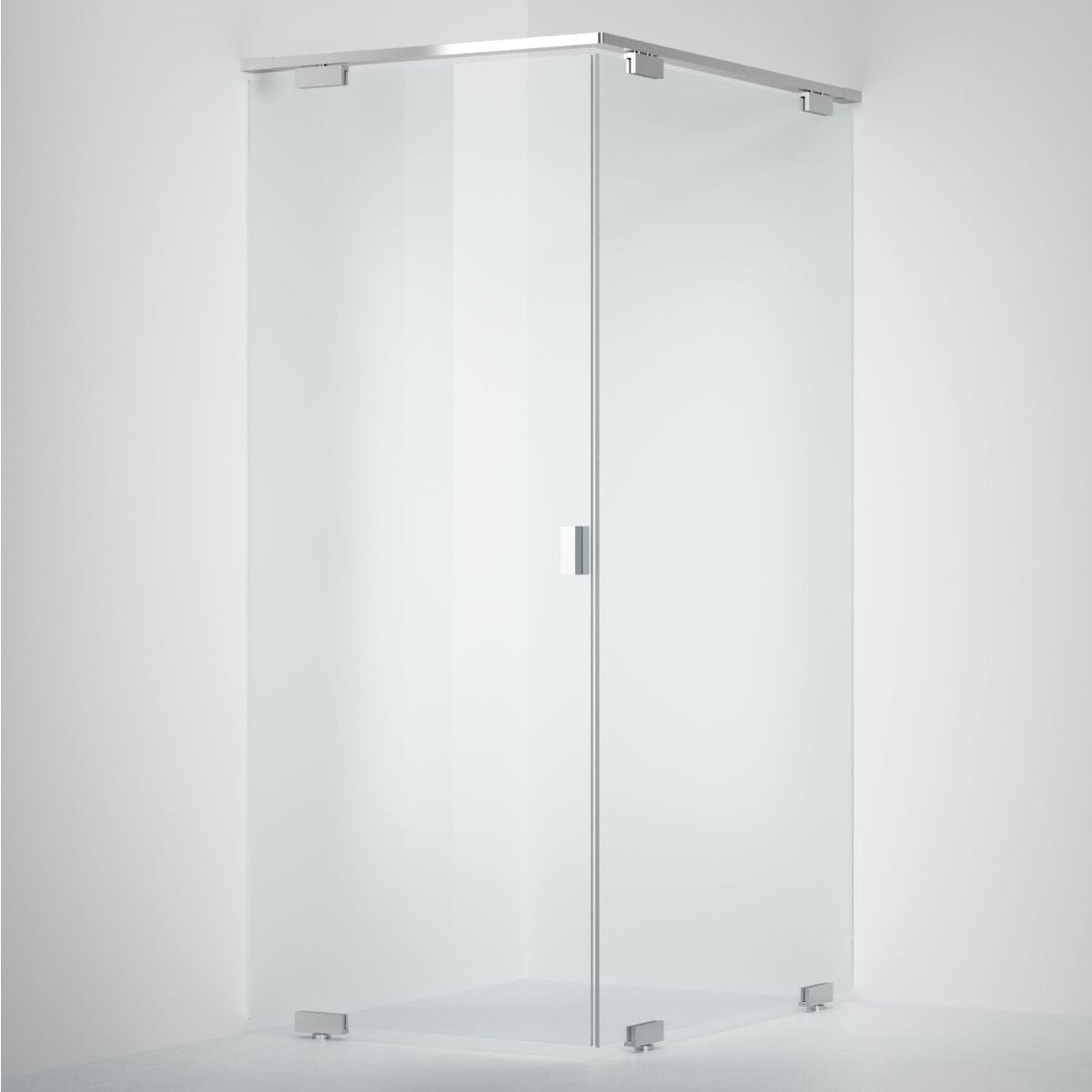 INR Dusjnisje EPIC 13 Måltilpasset Krom / Måltilpasset - venstre / Klart glass INR Iconic Nordic Rooms Dusjnisje INR-713102300