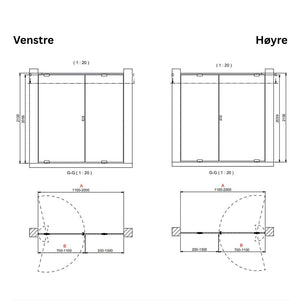 INR Dusjnisje EPIC 4 Måltilpasset