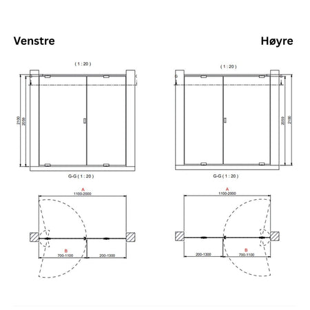 INR Dusjnisje EPIC 4 Måltilpasset