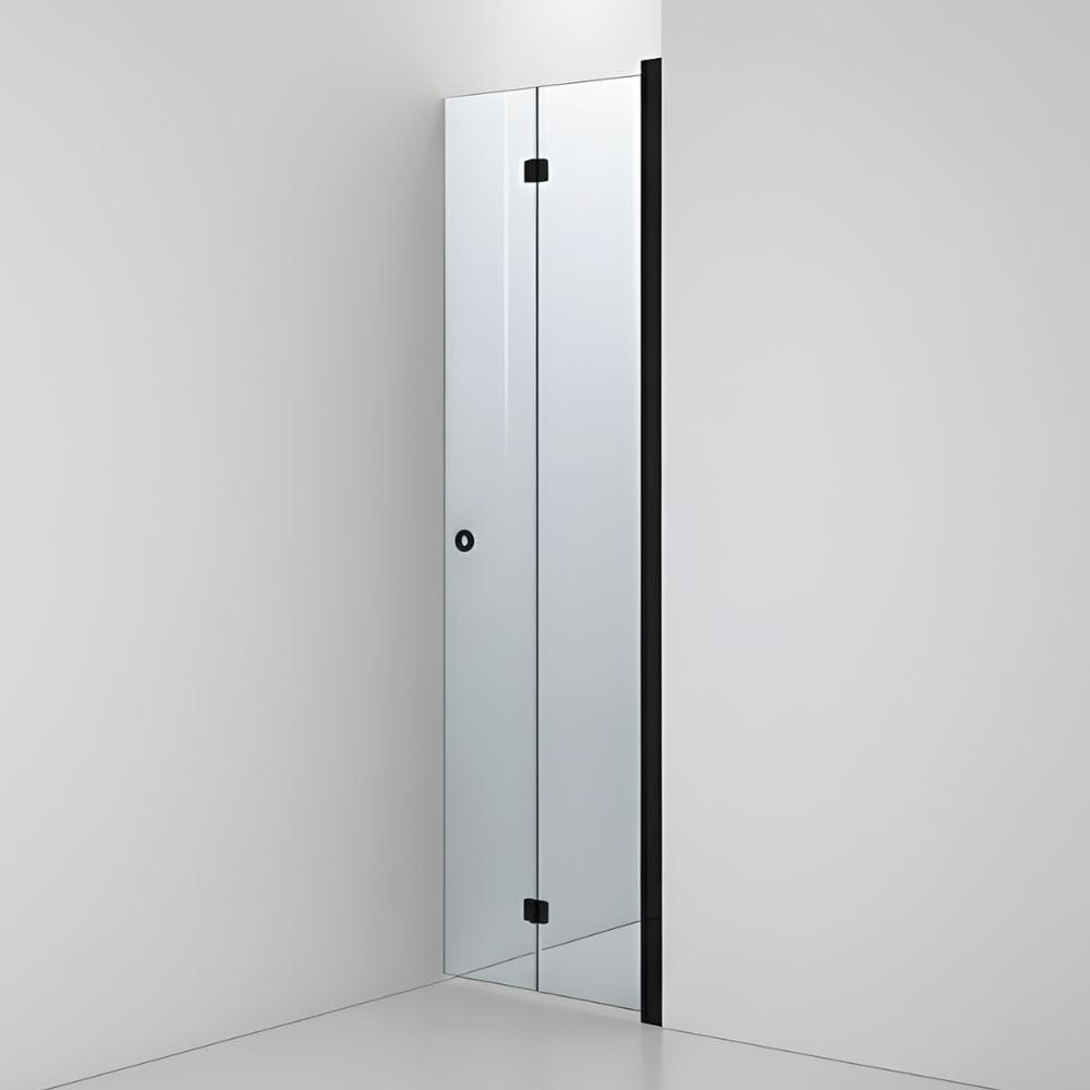 INR Dusjnisje LINC 2 Flex Standardmål Svart matt / 70cm / Høyre hengslet INR Iconic Nordic Rooms Dusjnisje INR-502202170