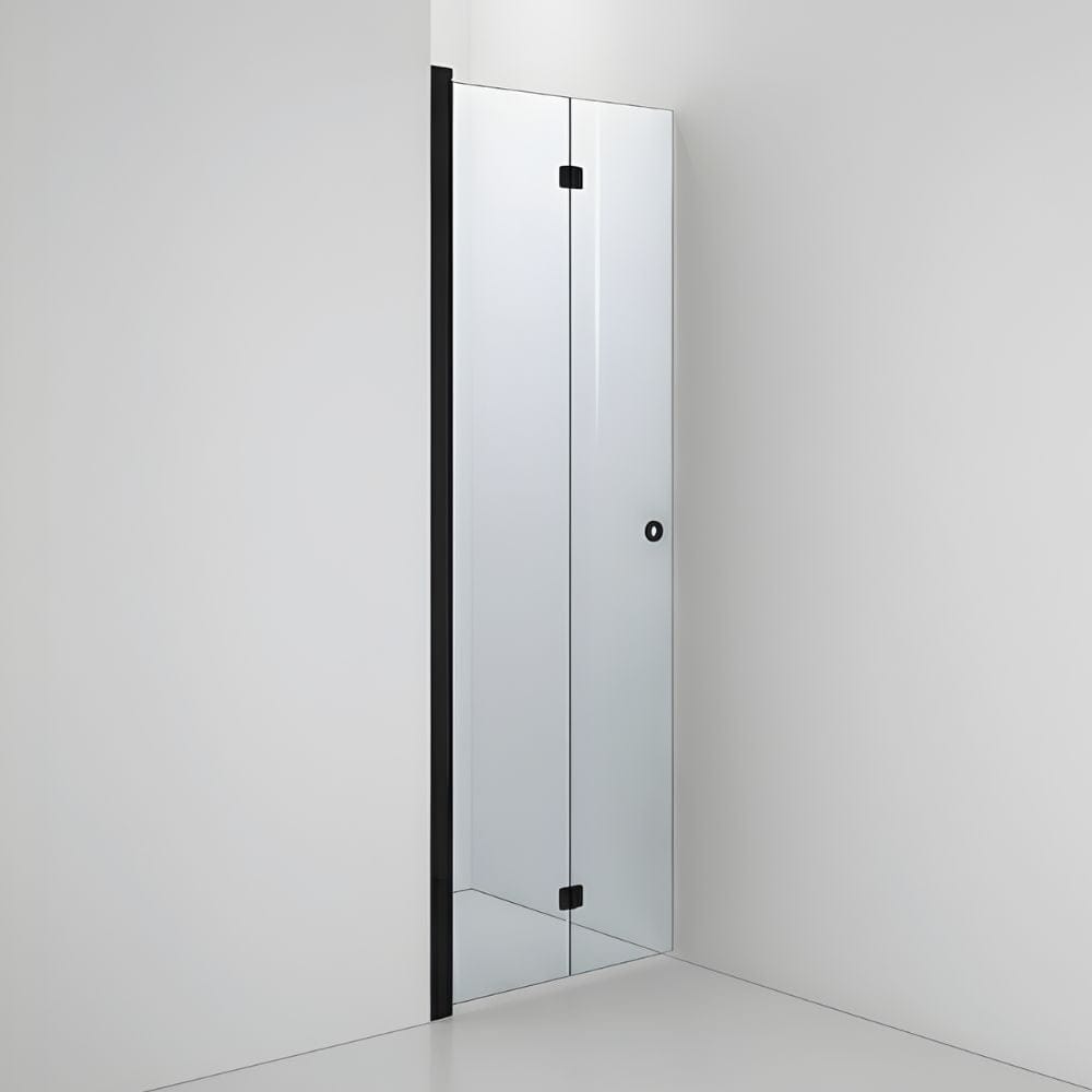 INR Dusjnisje LINC 2 Flex Standardmål Svart matt / 80cm / Venstre hengslet INR Iconic Nordic Rooms Dusjnisje INR-502102180