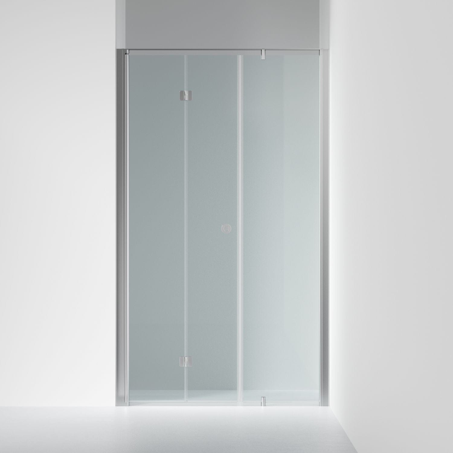 INR Dusjnisje LINC 4 Flex Måltilpasset Krom / Måltilpasset - venstre / Klart glass INR Iconic Nordic Rooms Dusjnisje INR-504302300