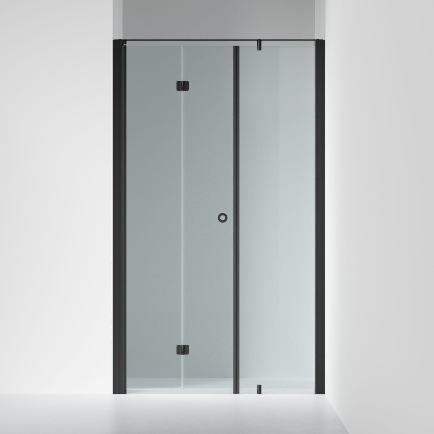 INR Dusjnisje LINC 4 Flex Måltilpasset Svart matt / Måltilpasset - venstre / Klart glass INR Iconic Nordic Rooms Dusjnisje INR-504302100