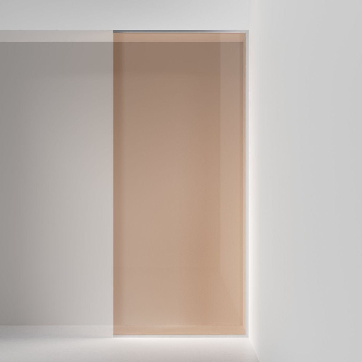 INR Dusjvegg ARC 20 Frame XL Måltilpasset Krom / Måltilpasset / Bronse glass INR Iconic Nordic Rooms Dusjvegg INR-120342300