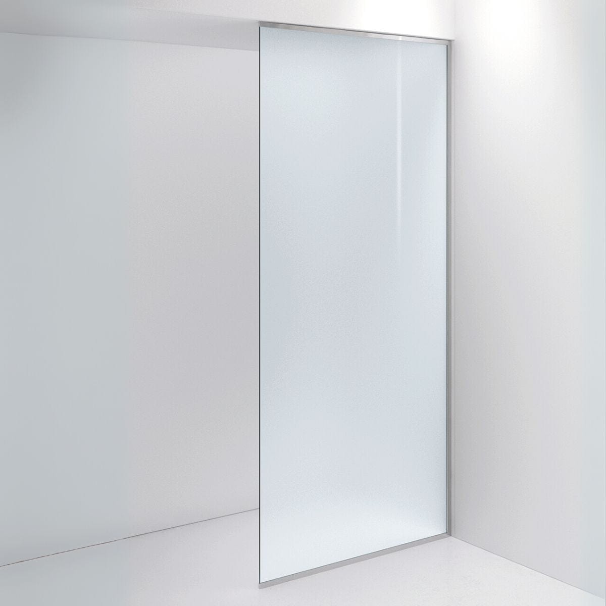 INR Dusjvegg ARC 20 Frame XL Måltilpasset Krom / Måltilpasset / Frostet glass INR Iconic Nordic Rooms Dusjvegg INR-120310300