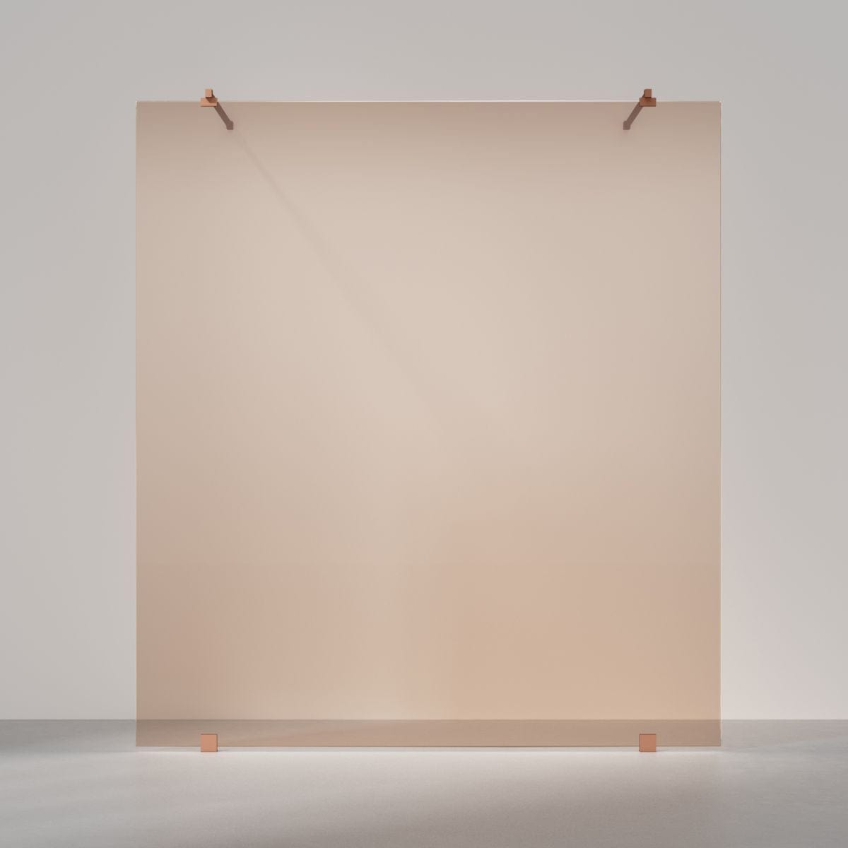 INR Dusjvegg ARC 43 Original Måltilpasset Brushed bronze / Måltilpasset / Bronse glass INR Iconic Nordic Rooms Dusjvegg INR-14342600