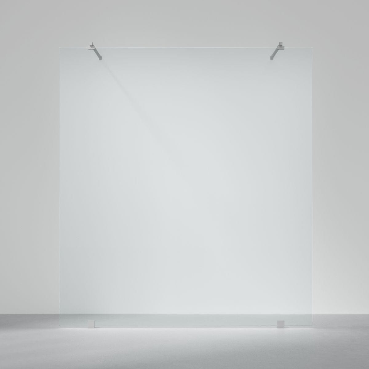 INR Dusjvegg ARC 43 Original Måltilpasset Brushed stainless / Måltilpasset / Klart glass INR Iconic Nordic Rooms Dusjvegg INR-14302400