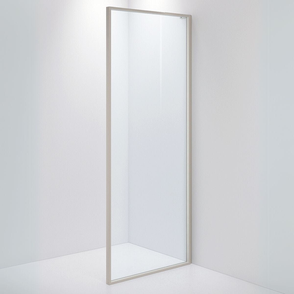 INR Dusjvegg EDGE 20 900 mm / Stone / Klart glass INR Iconic Nordic Rooms Dusjvegg INR-220002490