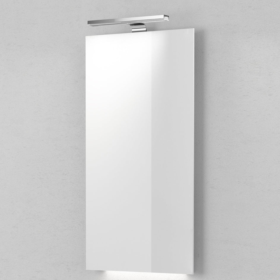 INR FEEL Speil med Belysningsarmatur og Underbelysning LED B400-1000xH720/755xD30/95mm INR Iconic Nordic Rooms Baderomsspeil