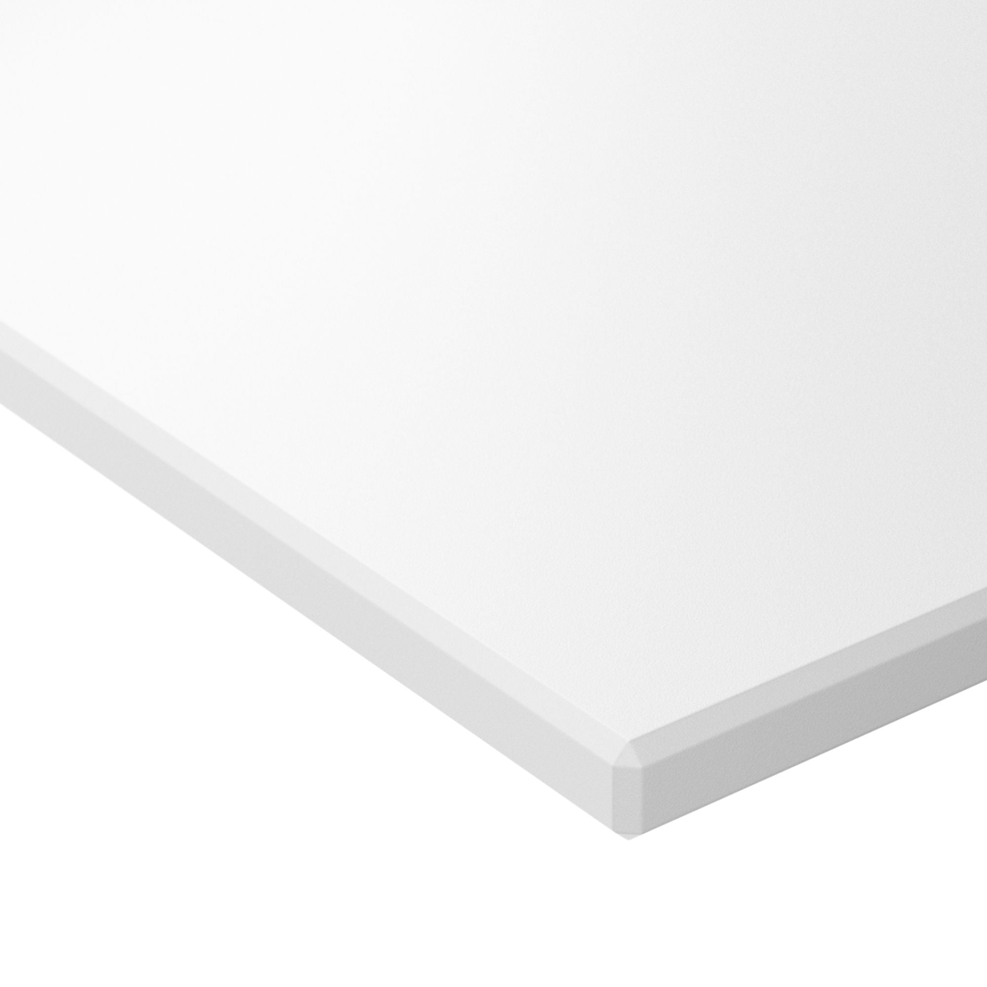 INR FLOW Benkeplate Plain white satin / 60cm INR Iconic Nordic Rooms Benkeplate bad INR-388113