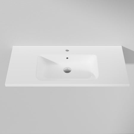 INR GRAND Møbelservant Hvit Porselen, H30xD460mm
