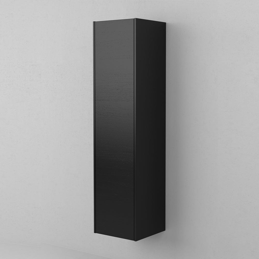 INR GRAND Solid Høyskap 5 Hyller B400xH1600xD380mm Black oak / Venstre hengslet INR Iconic Nordic Rooms Høyskap bad INR-354039V