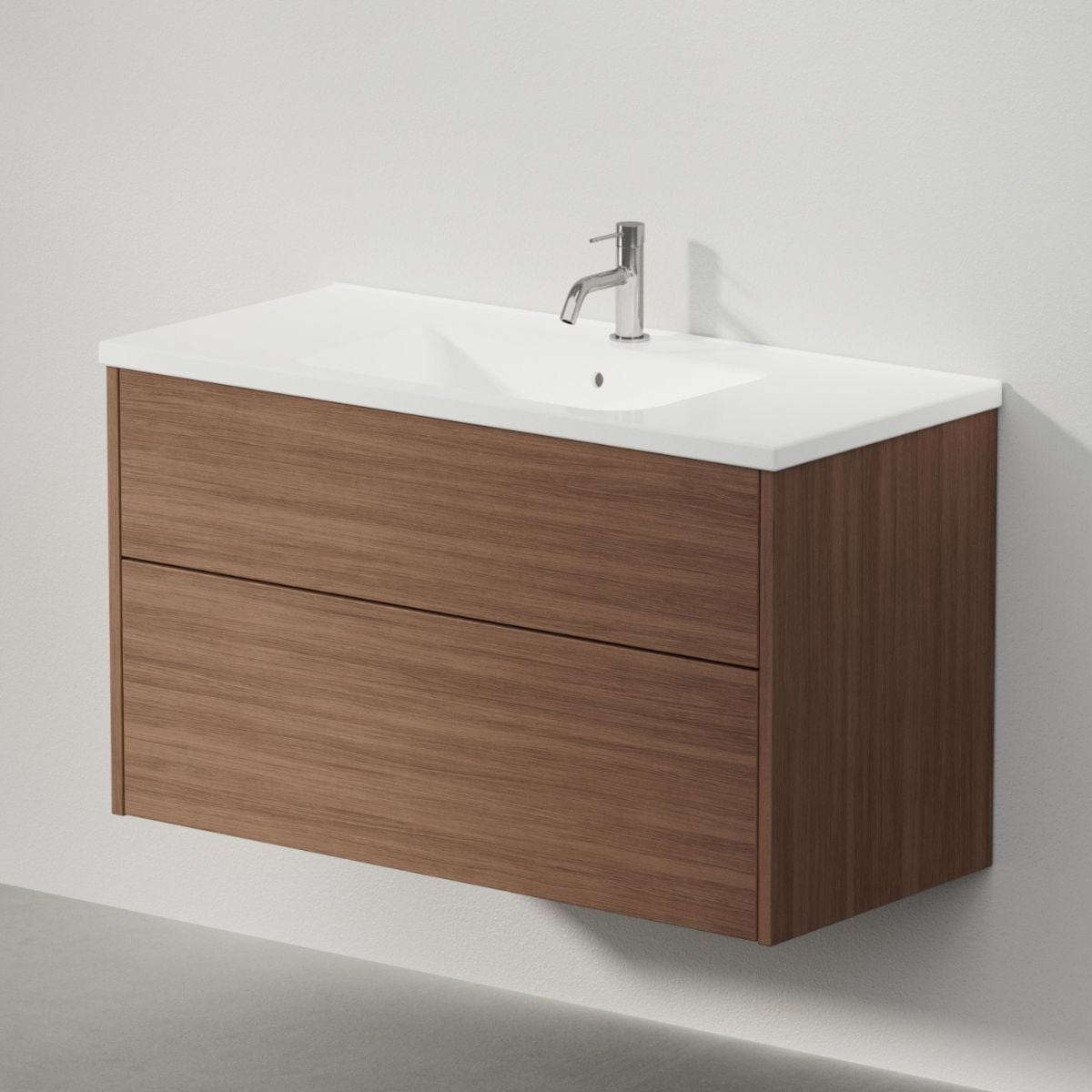 INR GRAND Solid Servantskap 2 Skuffer H570xD450mm Dark oak / 100cm INR Iconic Nordic Rooms Servantskap INR-334938