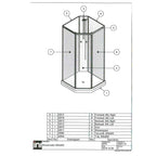 INR Nevada 2.0 Dusjkabinett