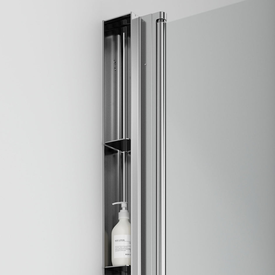 INR PILE Dusjoppbevaring passer Linc dusjløsninger INR Iconic Nordic Rooms Dusjhylle