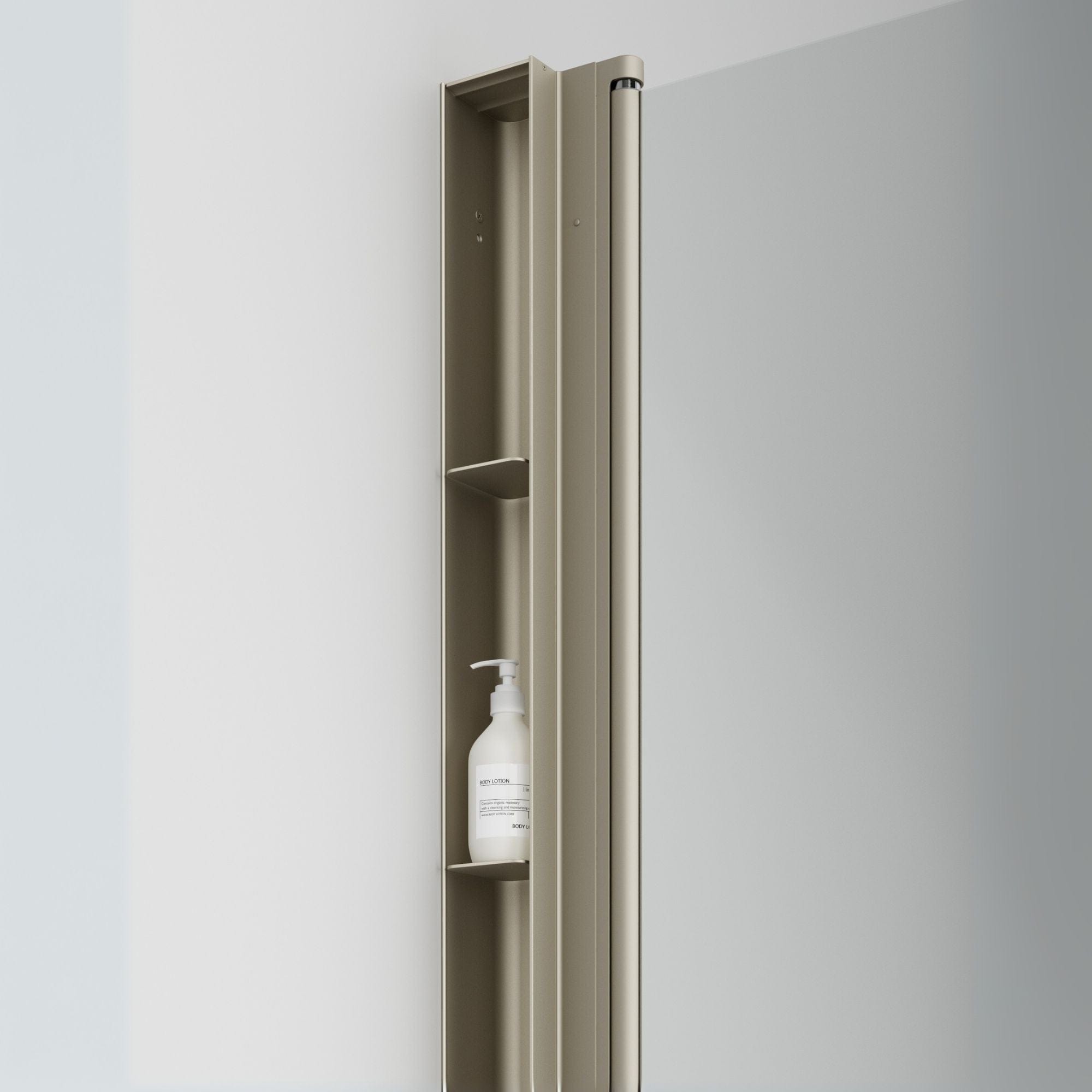 INR PILE Dusjoppbevaring passer Linc dusjløsninger Stone INR Iconic Nordic Rooms Dusjhylle INR-80001678