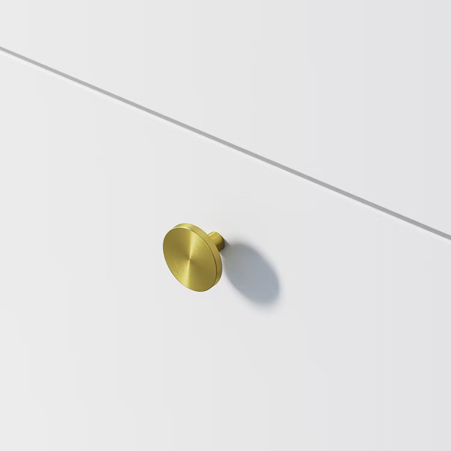 INR PLAY Knott Ø35mm Brushed brass INR Iconic Nordic Rooms Knotter og håndtak INR-20203