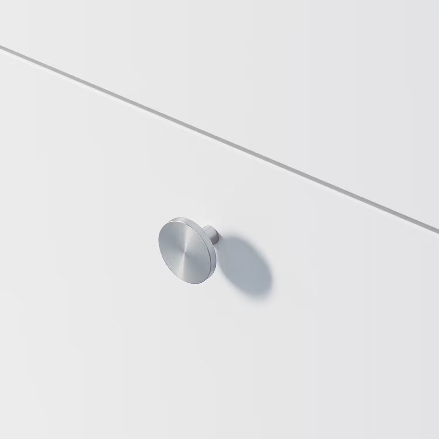 INR PLAY Knott Ø35mm Brushed stainless INR Iconic Nordic Rooms Knotter og håndtak INR-20204