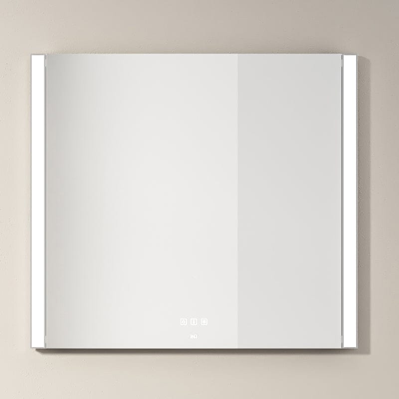 INR SCENE Speil med Regulerbar sidebelysning B500-1200xH720xD30/70mm 80cm INR Iconic Nordic Rooms Baderomsspeil INR-348080