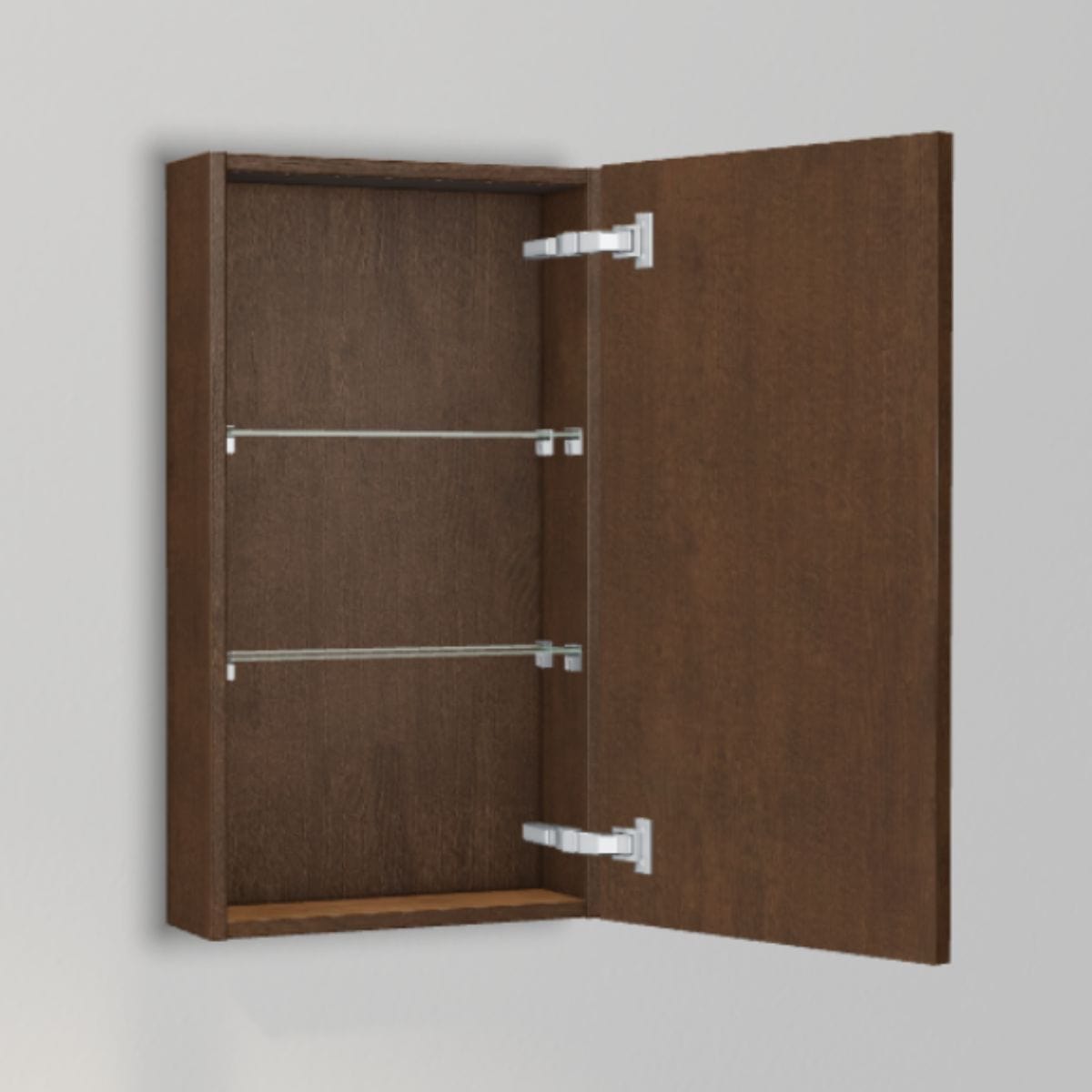 INR Sense 40/15 Veggskap Dark oak / 40cm / Høyre INR Iconic Nordic Rooms Sideskap bad INR-385738H