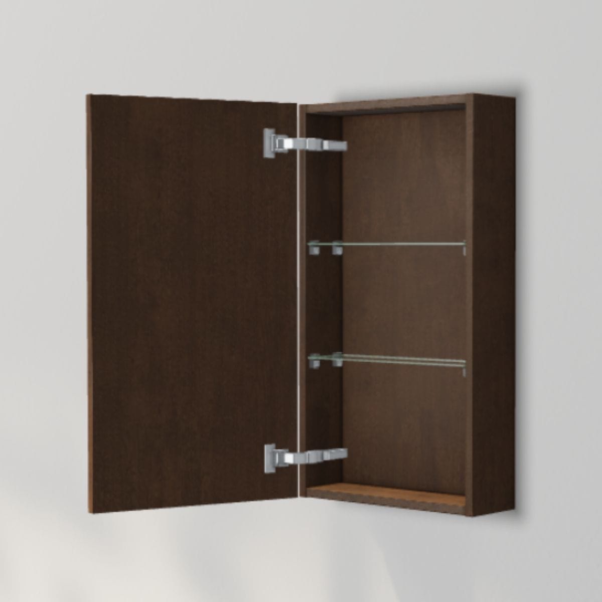 INR Sense 40/15 Veggskap Dark oak / 40cm / Venstre INR Iconic Nordic Rooms Sideskap bad INR-385738V