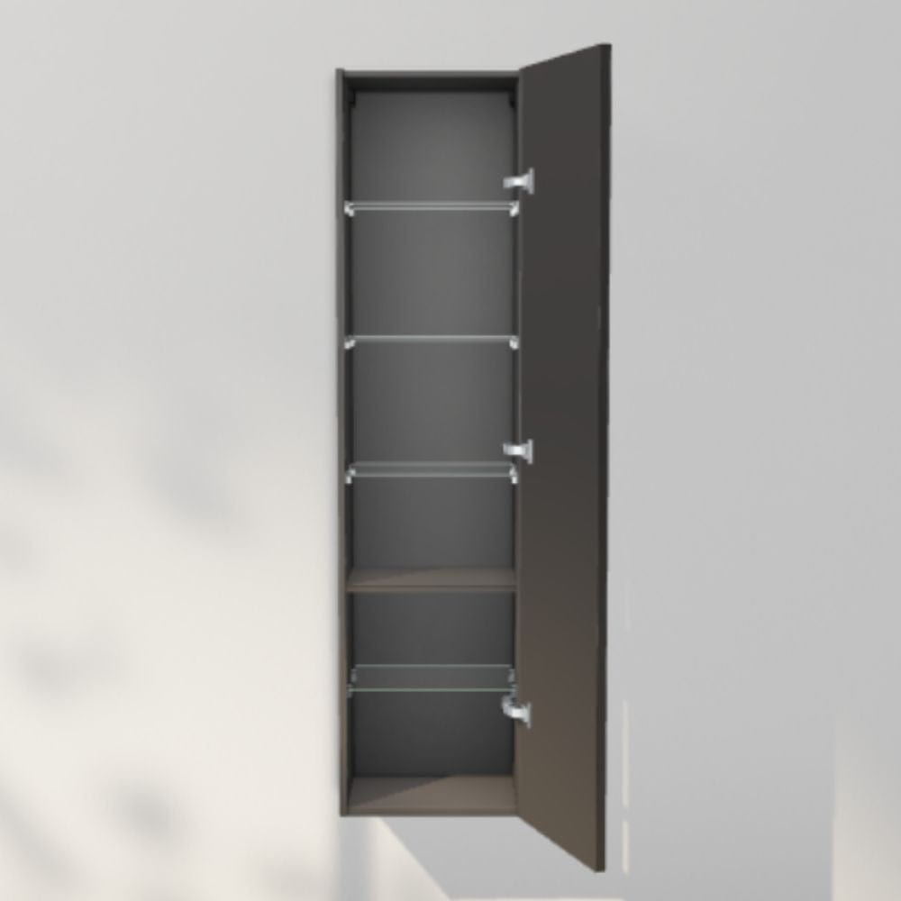 INR Sense 40/30 Høyskap Carbon grey / 30cm / Høyre INR Iconic Nordic Rooms Høyskap bad INR-386453H