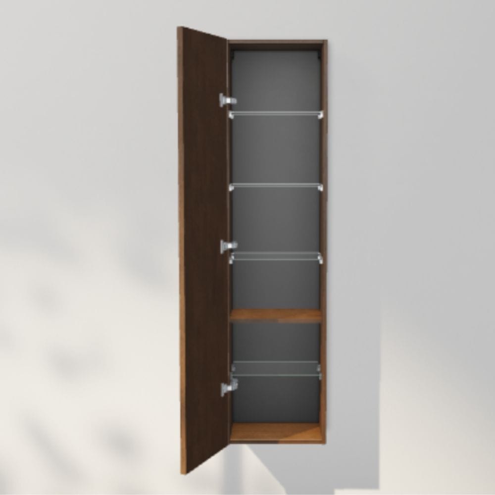 INR Sense 40/30 Høyskap Dark oak / 30cm / Venstre INR Iconic Nordic Rooms Høyskap bad INR-386438V