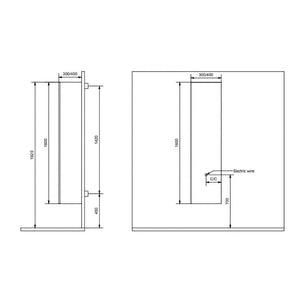 INR Sense 40/30 Høyskap