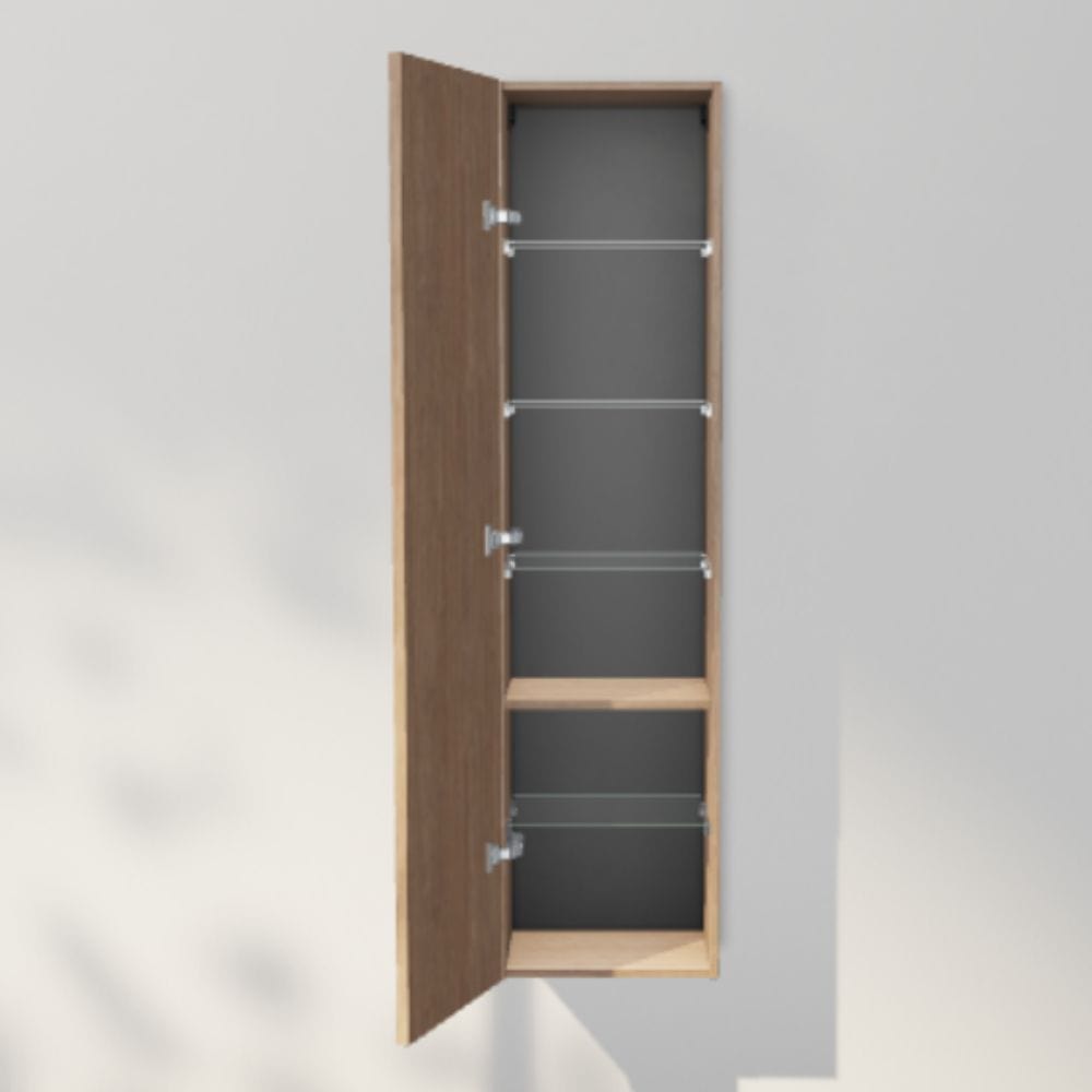 INR Sense 40/30 Høyskap Natural oak / 30cm / Venstre INR Iconic Nordic Rooms Høyskap bad INR-386434V