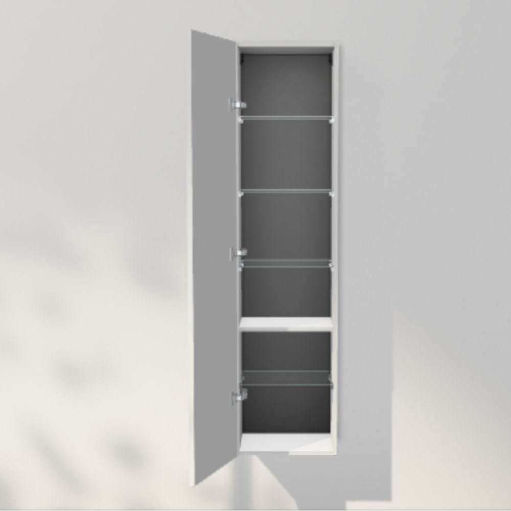 INR Sense 40/30 Høyskap Pure white / 30cm / Venstre INR Iconic Nordic Rooms Høyskap bad INR-386416V