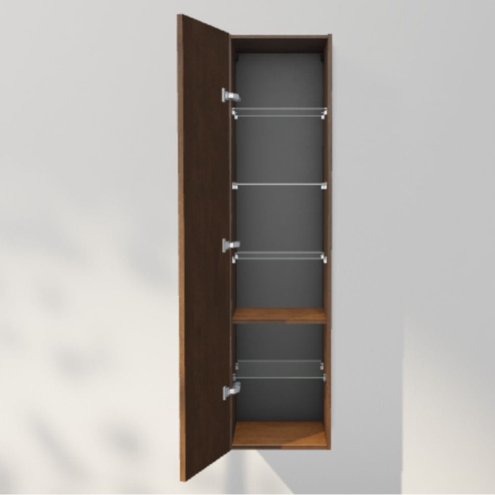 INR Sense 40/40 Høyskap Dark oak / 40cm / Venstre INR Iconic Nordic Rooms Høyskap bad INR-386538V