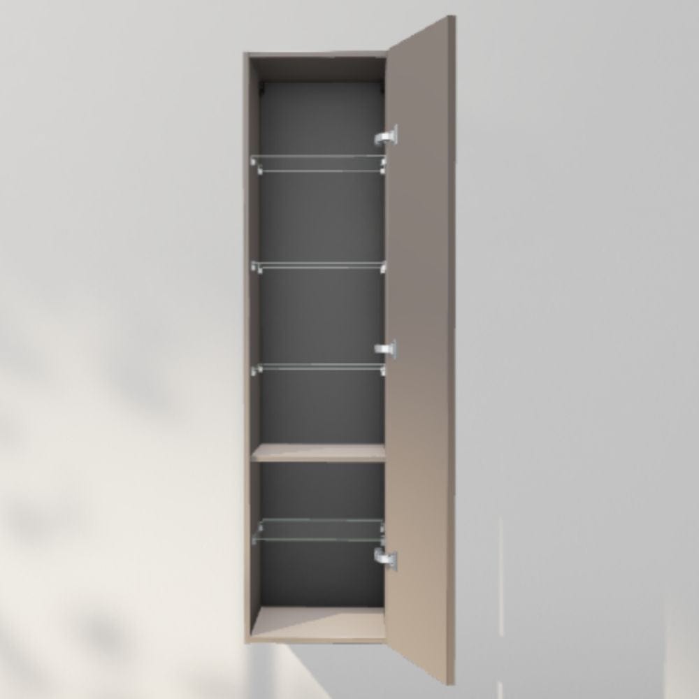 INR Sense 40/40 Høyskap Warm clay / 40cm / Høyre INR Iconic Nordic Rooms Høyskap bad INR-386555H