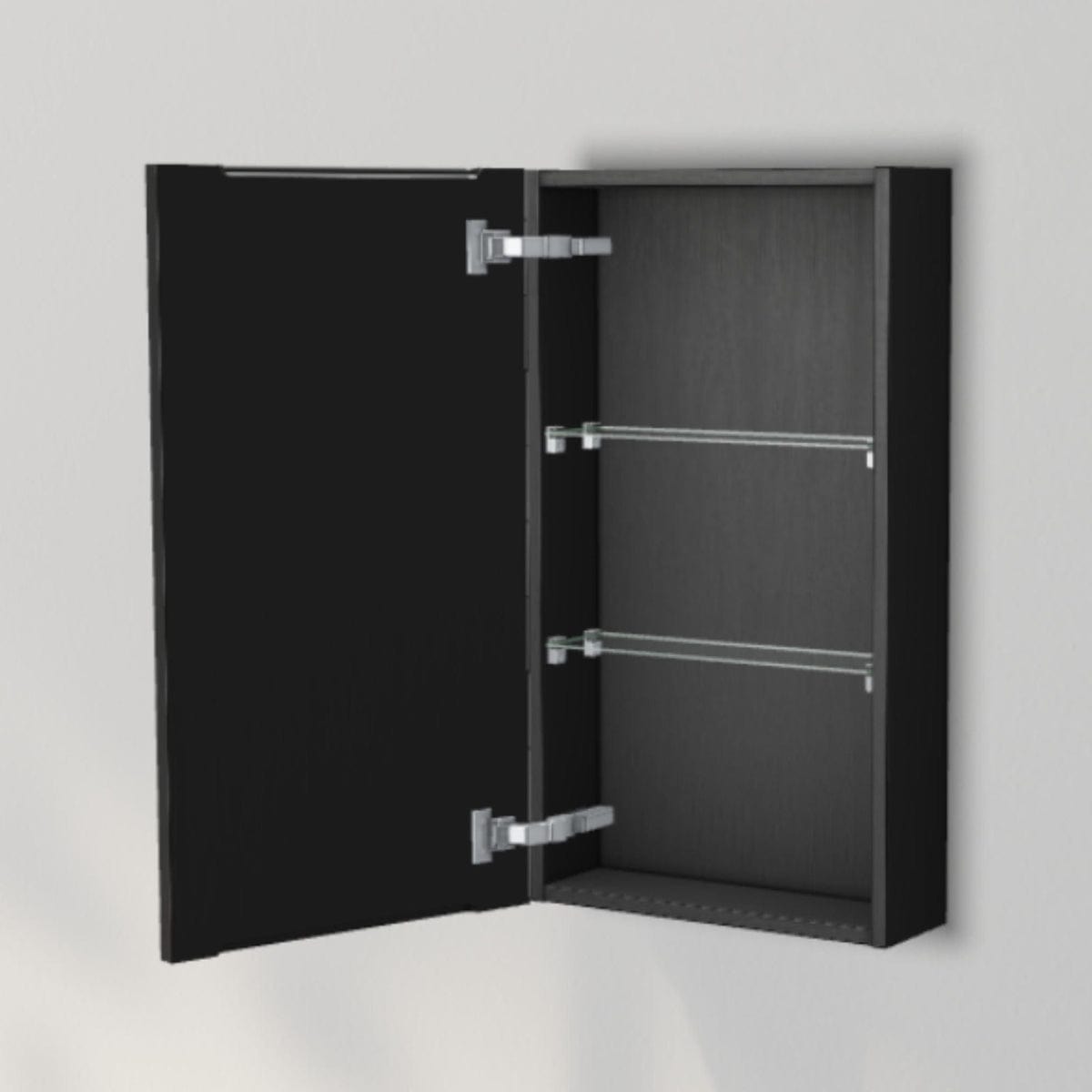 INR Solid 40/15 Veggskap Black oak / 40cm / Venstre INR Iconic Nordic Rooms Sideskap bad INR-385639V