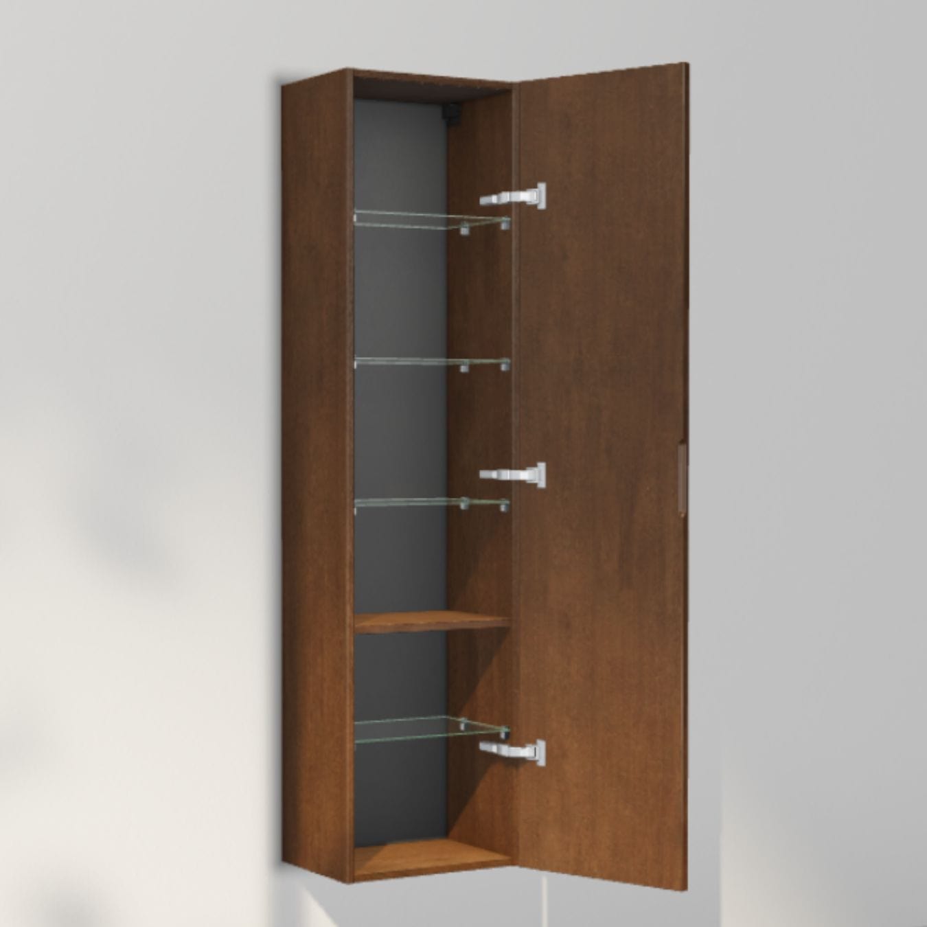 INR Iconic Nordic Rooms Solid 40/30 Høyskap Dark oak / 40cm Høyre