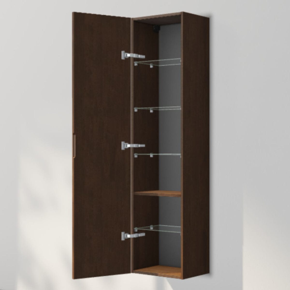 INR Solid 40/30 Høyskap Dark oak / 40cm / Venstre INR Iconic Nordic Rooms Høyskap bad INR-385938V