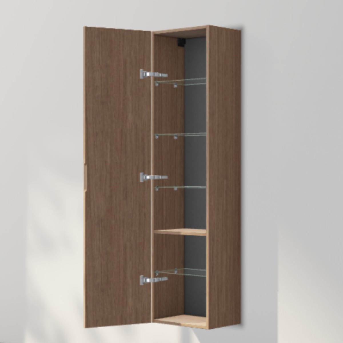 INR Solid 40/30 Høyskap Natural oak / 40cm / Venstre INR Iconic Nordic Rooms Høyskap bad INR-385934V