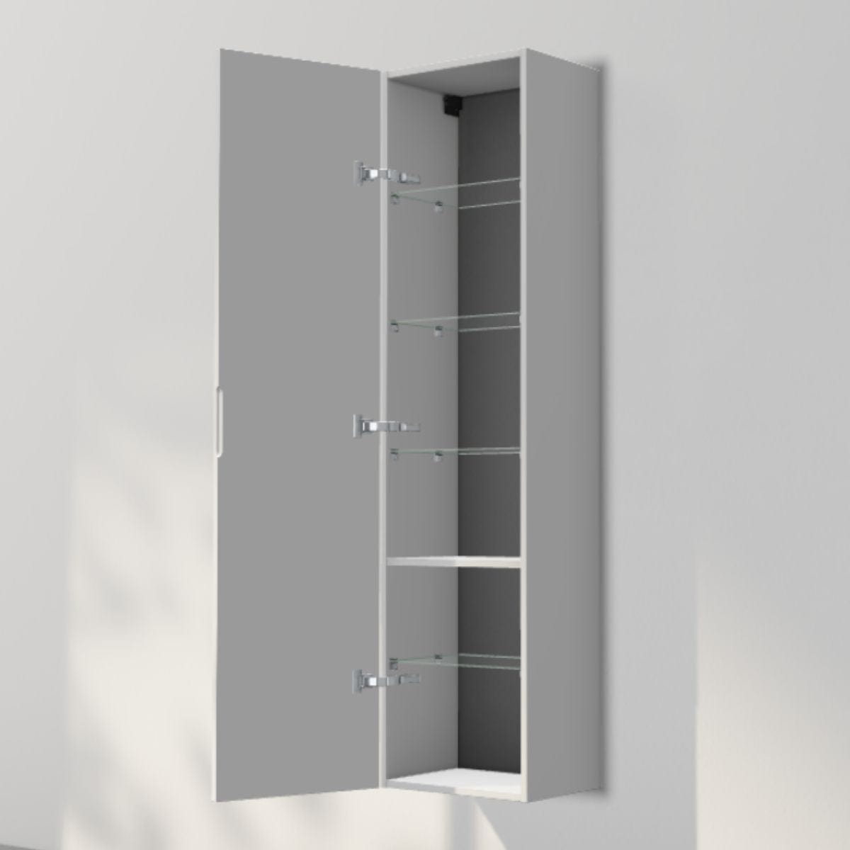 INR Solid 40/30 Høyskap Pure white / 40cm / Venstre INR Iconic Nordic Rooms Høyskap bad INR-385916V