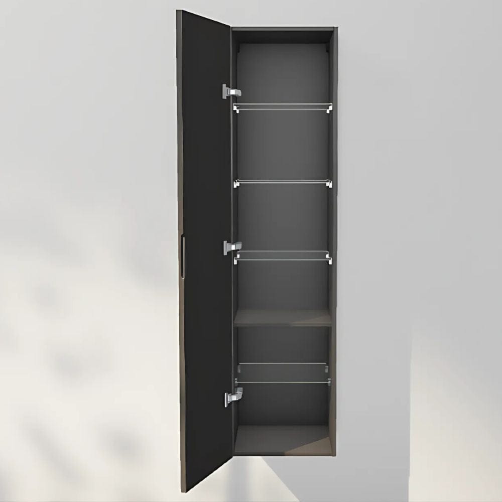 INR Solid 40/40 Høyskap Carbon grey / 40cm / Venstre INR Iconic Nordic Rooms Høyskap bad INR-386153V