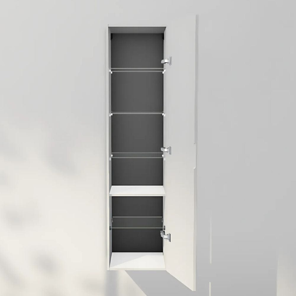 INR Solid 40/40 Høyskap Pure white / 40cm / Høyre INR Iconic Nordic Rooms Høyskap bad INR-386116H