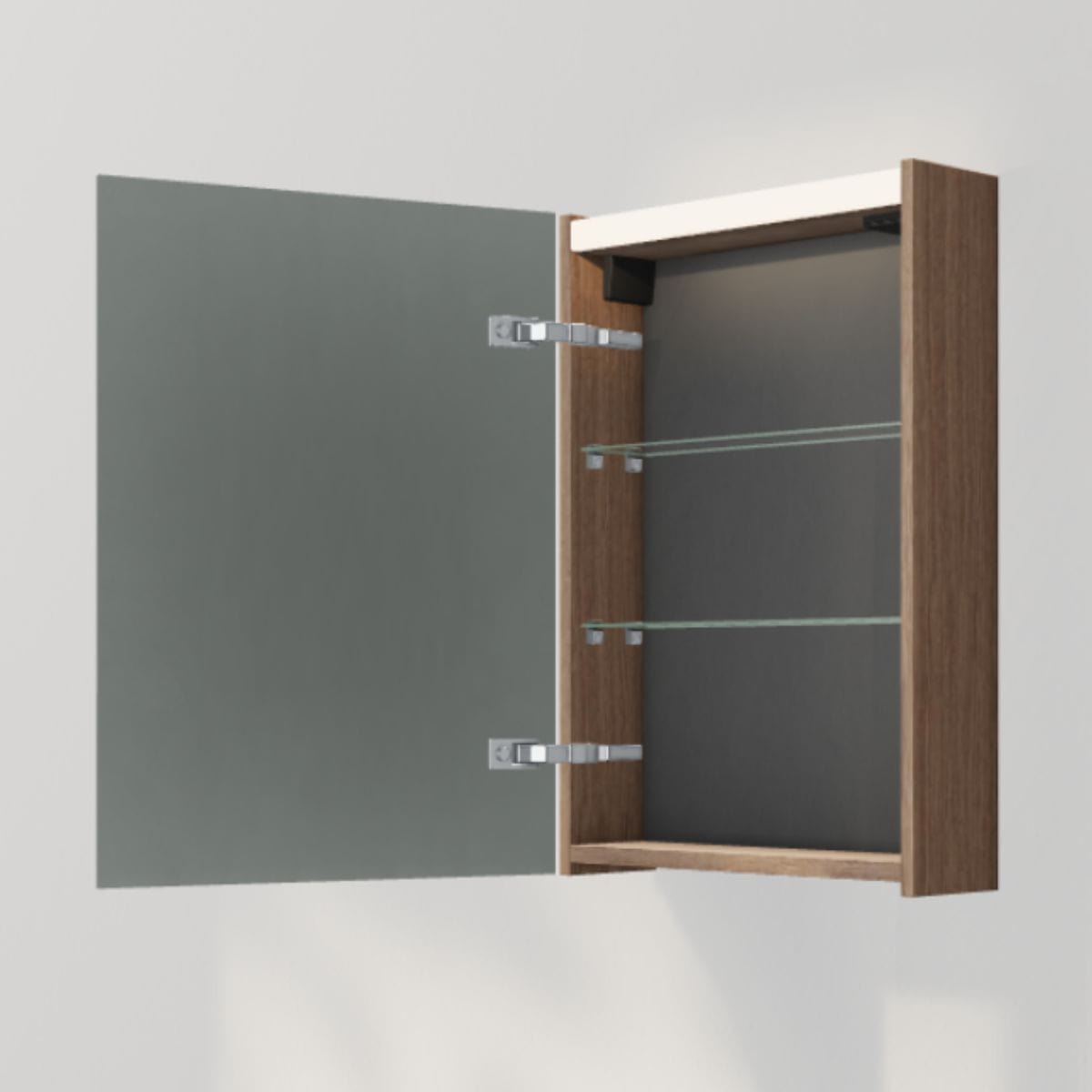 INR STAGE 50 Speilskap med Stikkontakt Natural oak / 50cm / Venstre INR Iconic Nordic Rooms Speilskap INR-368634V