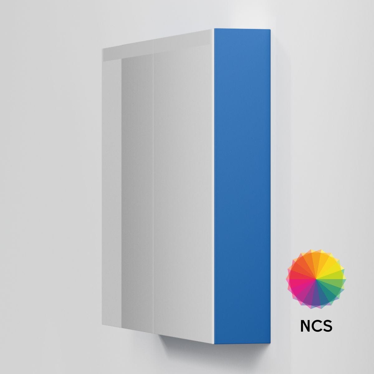 INR STAGE Plus Speilskap med Lysregulering B40-140xH72xD14cm NCS farge / 100cm INR Iconic Nordic Rooms Speilskap INR-369566